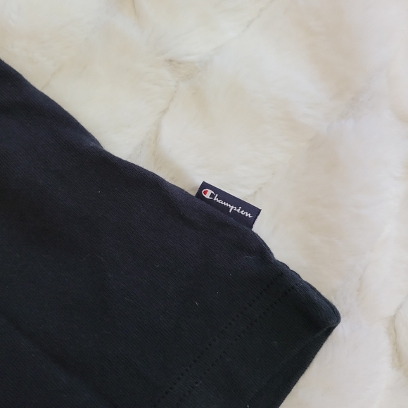 Champions Mens Size XL Black and White Middleweight Rugby Polo Script Logo - Picture 8 of 8